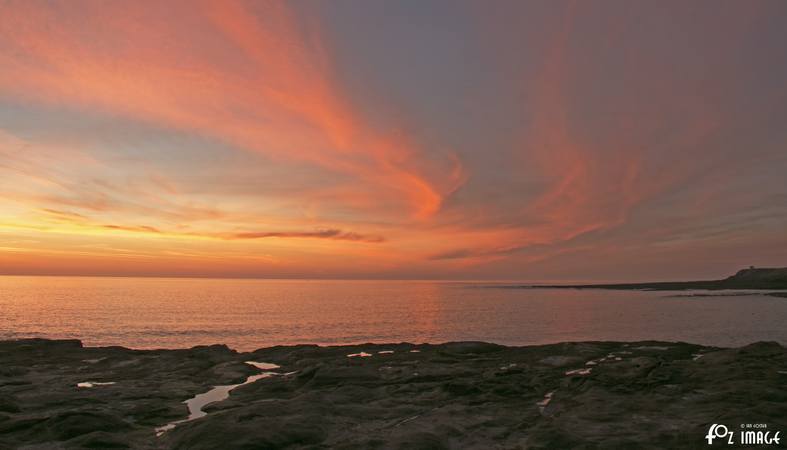 Sunrise over Seahouses
